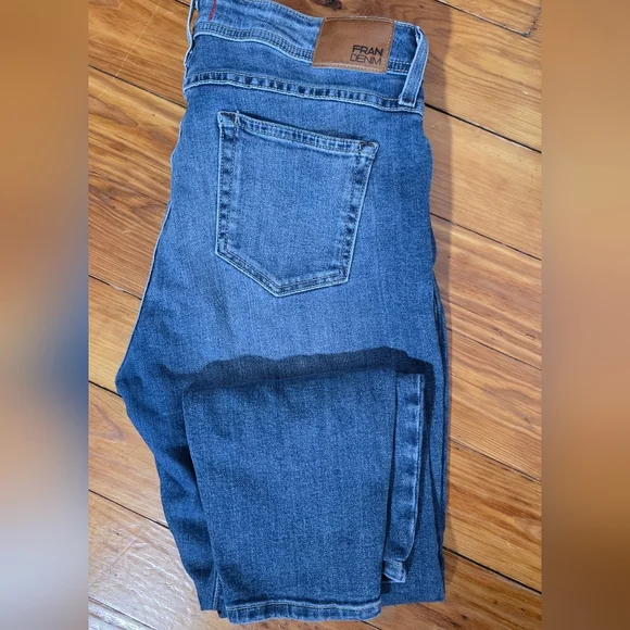 Fran Denim IRIS Vintage Women's Ankle Jeans Sz 32 - Picture 2 of 6